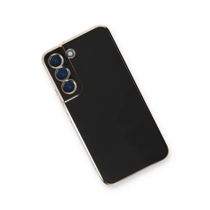 Samsung Galaxy S22 Plus Kılıf Volet Silikon - Siyah