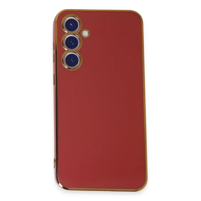 Samsung Galaxy S23 Fe Kılıf Volet Silikon - Kırmızı