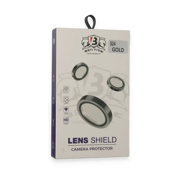 Samsung Galaxy S24 Bilvis Titan Kamera Lens - Gold