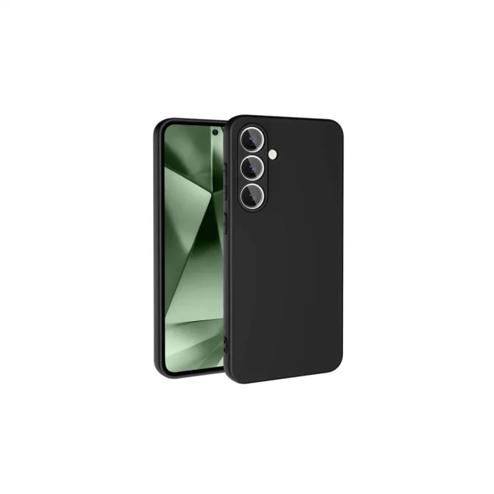 Samsung Galaxy S24 Fe Kılıf Nano İçi Kadife Silikon - Siyah