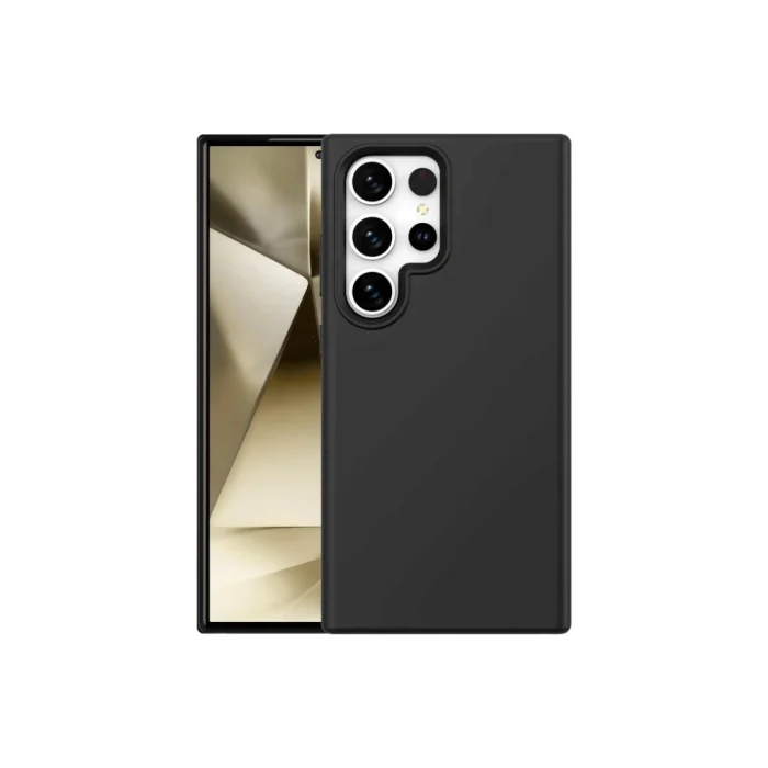 Samsung Galaxy S24 Ultra Kılıf First Silikon - Siyah