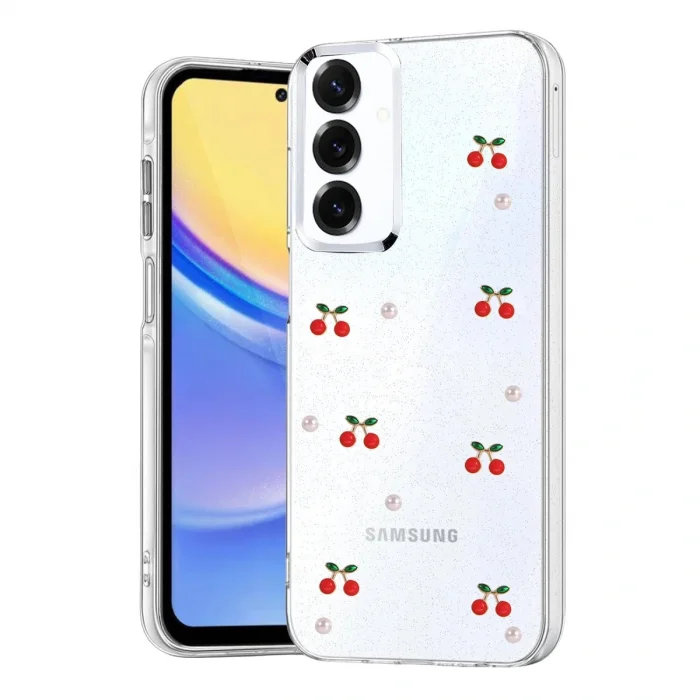 Samsung Galaxy S25 Fe Fiyonk Desenli Kapak - Desen 9