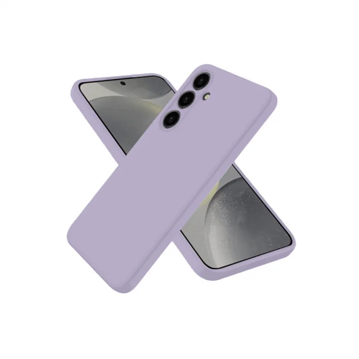 Samsung Galaxy S25 Kılıf Nano İçi Kadife Silikon - Lila