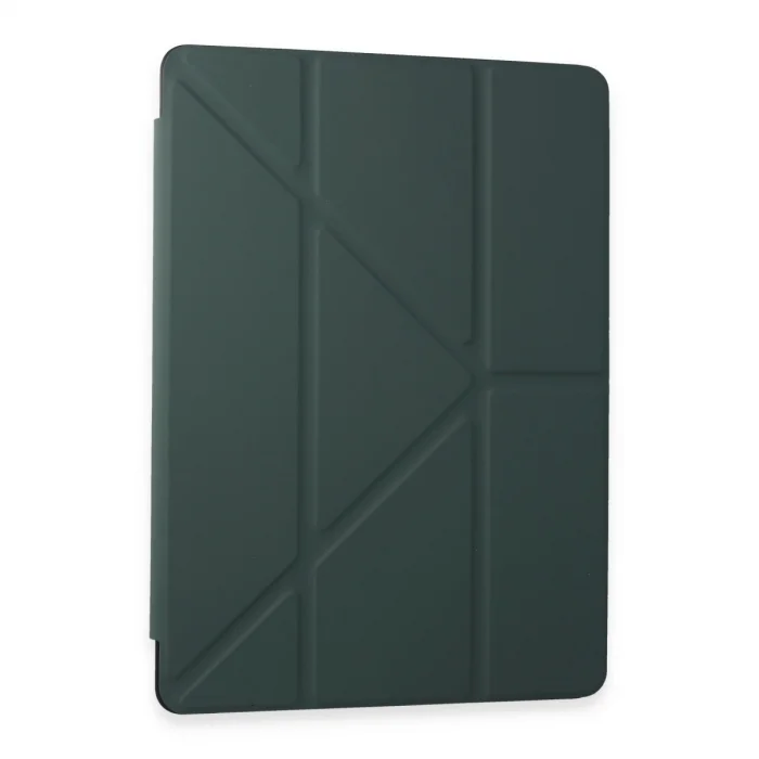 Samsung Galaxy Tab A9 Plus Kılıf Kalemlikli Mars Tablet Kılıfı - Koyu Yeşil
