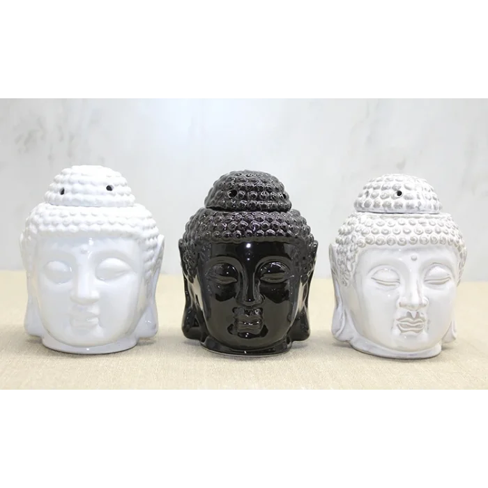 Seramik Buda Büstü Buhurdanlık Alk4447