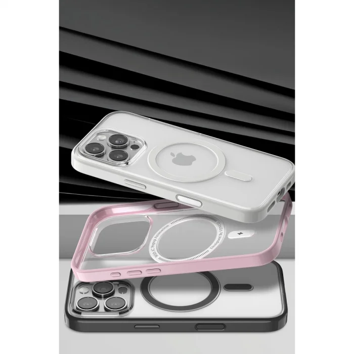 Venco Apple İphone 15 Pro Max Joly Magsafe Kapak - Beyaz