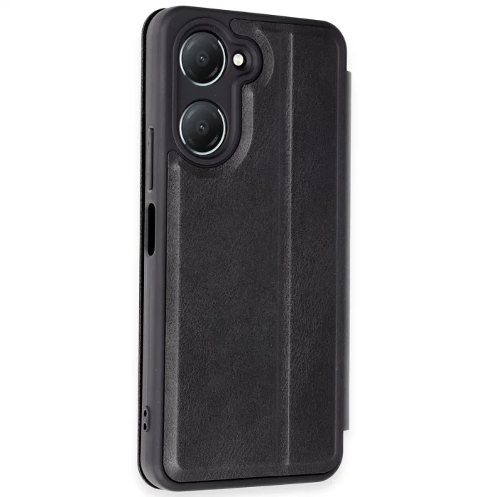 Vivo Y18 Kılıf Flip Cover - Siyah