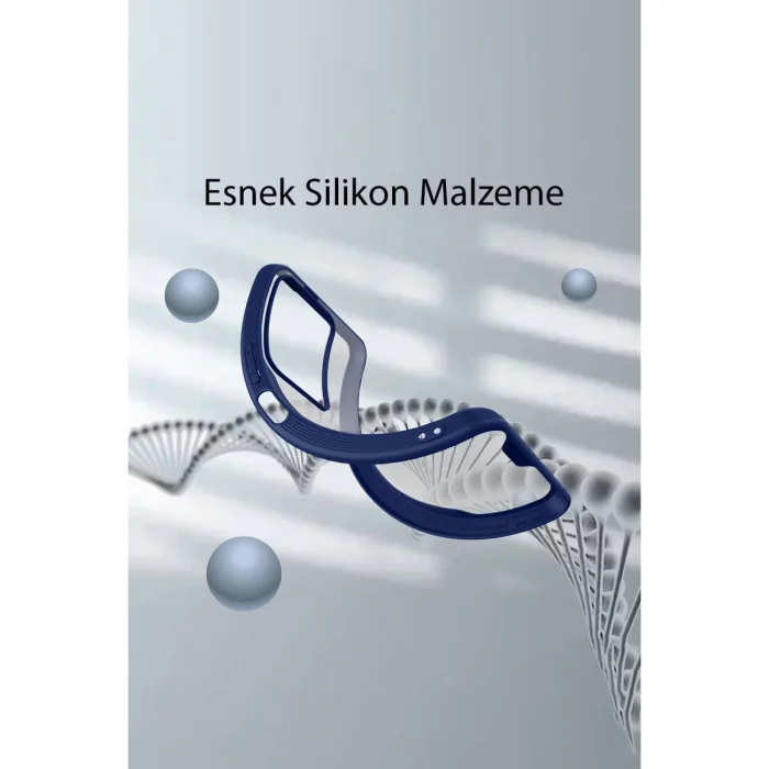 Vivo Y35 Kılıf Platin Silikon - Pembe