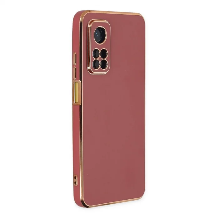 Xiaomi Mi 10t Kılıf Volet Silikon - Kırmızı