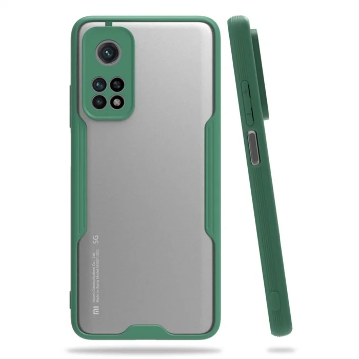 Xiaomi Mi 10t Pro Kılıf Platin Silikon - Yeşil