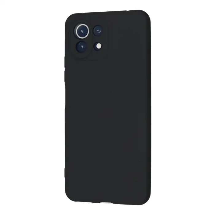 Xiaomi Mi 11 Lite Kılıf Nano İçi Kadife Silikon - Lacivert