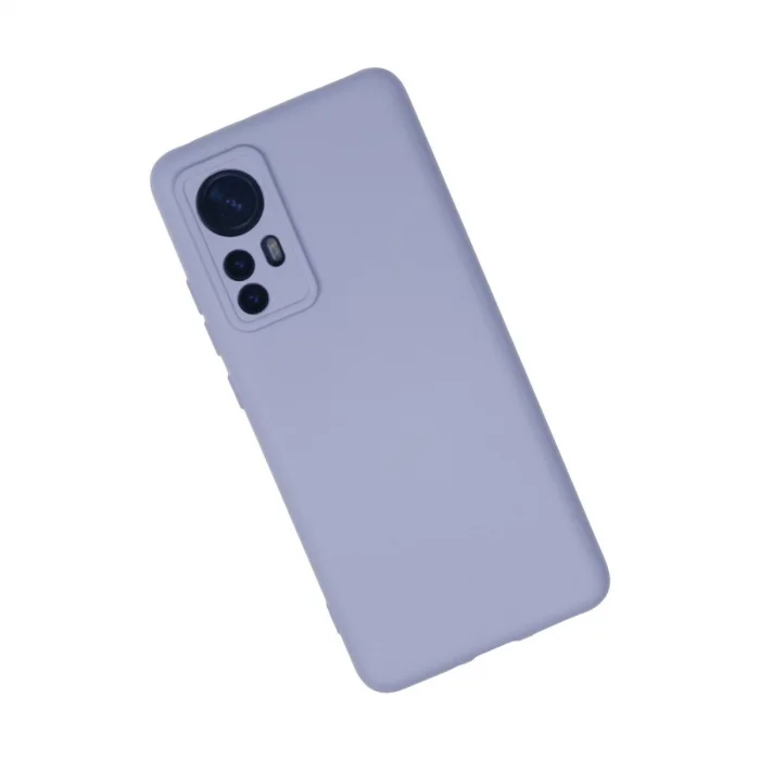 Xiaomi Mi 12 Kılıf Nano İçi Kadife Silikon - Lila
