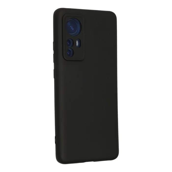 Xiaomi Mi 12 Kılıf Nano İçi Kadife Silikon - Siyah