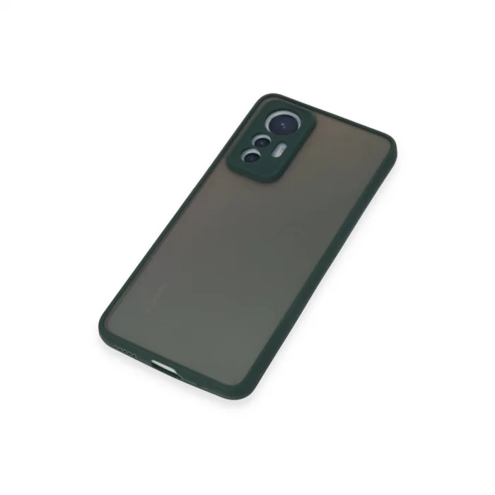 Xiaomi Mi 12 Lite Kılıf Montreal Silikon Kapak - Yeşil