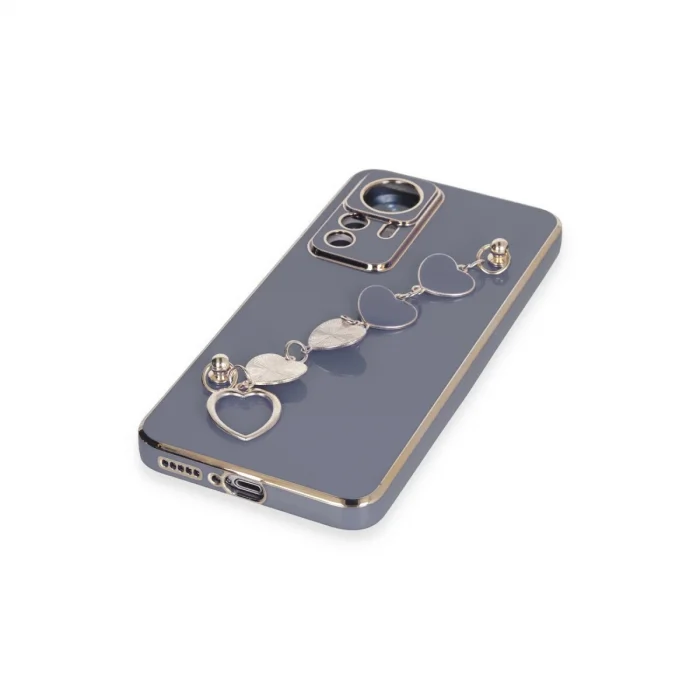 Xiaomi Mi 12t Pro Kılıf Esila Silikon - Gri