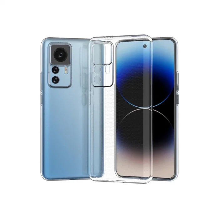 Xiaomi Mi 12t Pro Kılıf Lüx Şeffaf Silikon