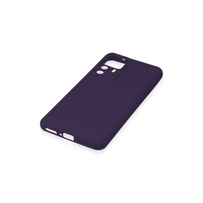 Xiaomi Mi 12t Pro Kılıf Nano İçi Kadife Silikon - Mor