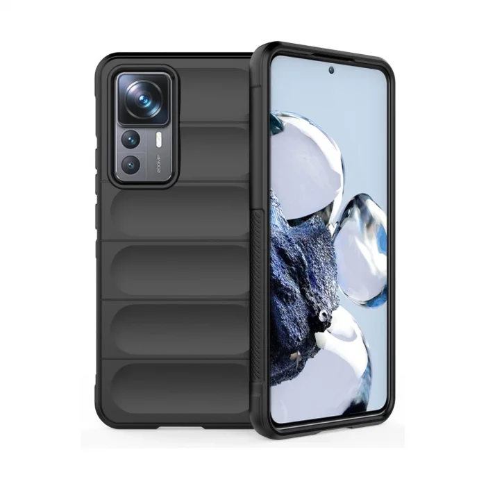 Xiaomi Mi 12t Pro Kılıf Optimum Silikon - Siyah