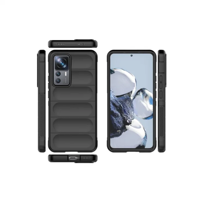 Xiaomi Mi 12t Pro Kılıf Optimum Silikon - Siyah