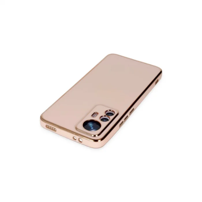 Xiaomi Mi 12t Pro Kılıf Volet Silikon - Pembe