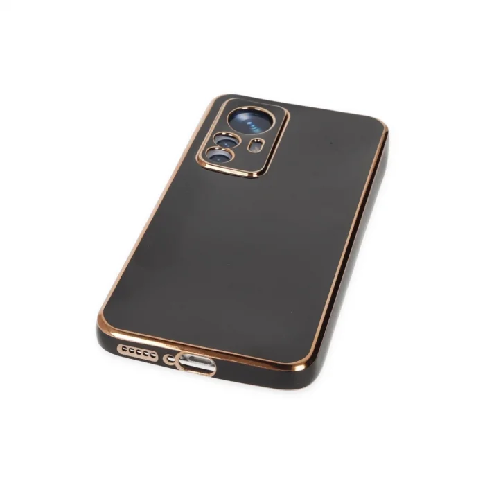 Xiaomi Mi 12t Pro Kılıf Volet Silikon - Siyah