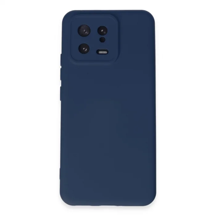Xiaomi Mi 13 Kılıf Nano İçi Kadife Silikon - Lacivert