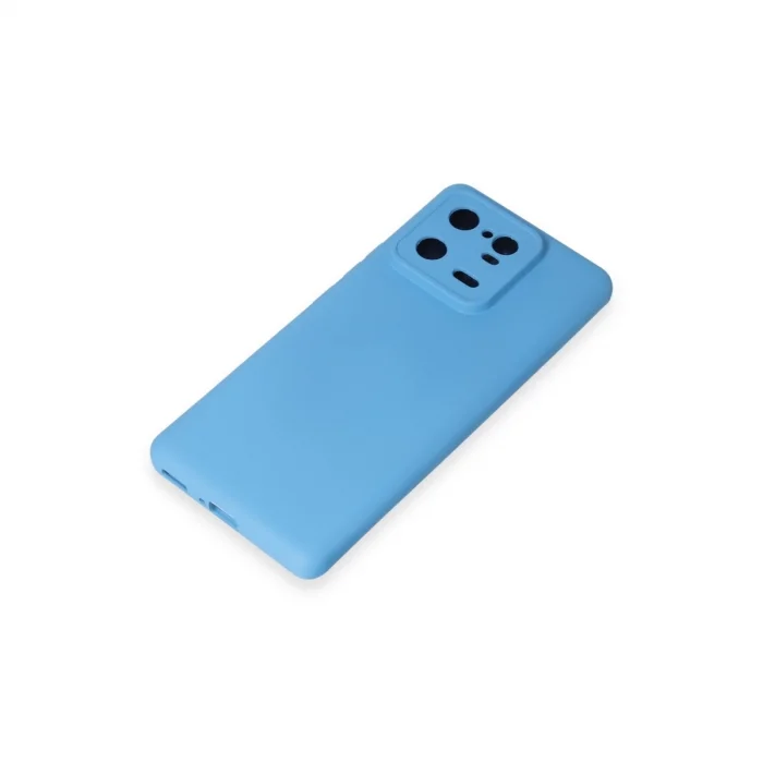 Xiaomi Mi 13 Pro Kılıf Nano İçi Kadife Silikon - Mavi