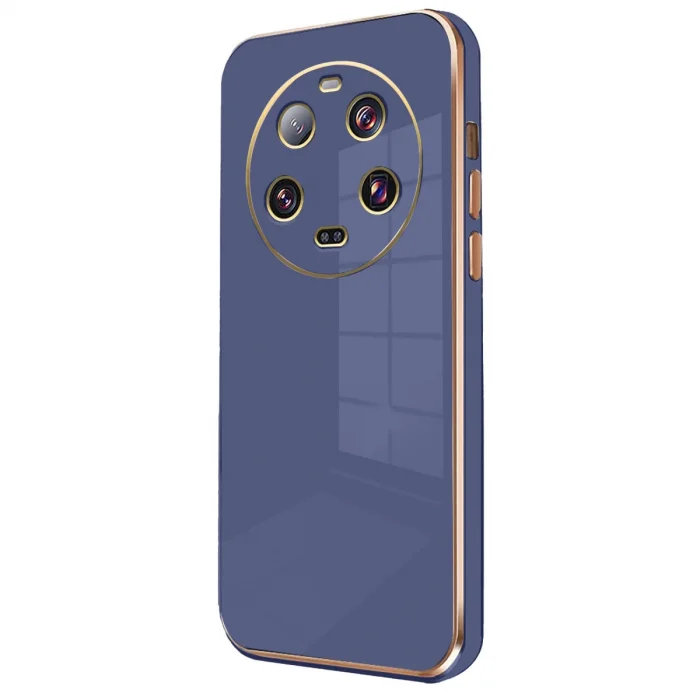 Xiaomi Mi 14 Ultra Kılıf Volet Silikon - Mavi