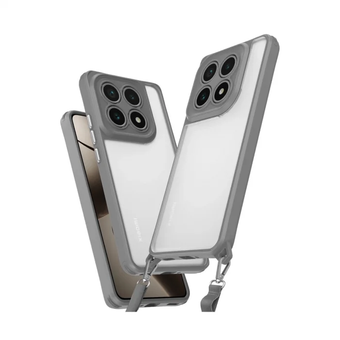 Xiaomi Mi 14t Kılıf Penta Silikon Kılıf - Titan Gri