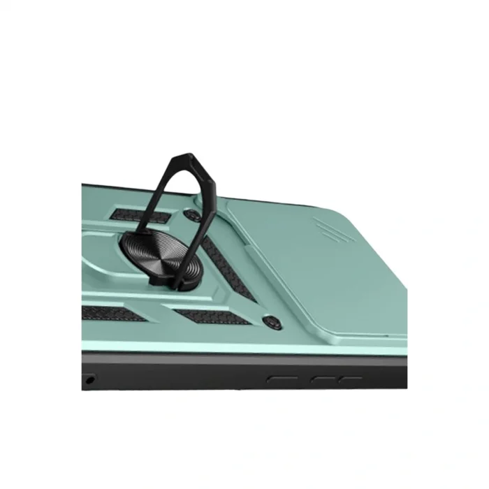 Xiaomi Mi 15t Pro Pars Lens Yüzüklü Silikon - Yeşil