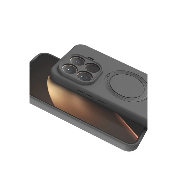 Xiaomi Mi 15t Pro Regal Magsafe Standlı Kapak - Titan Gri