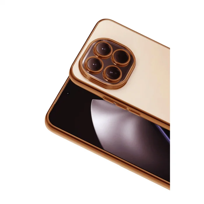 Xiaomi Mi 15t Razer Lensli Silikon - Çöl Titanyum