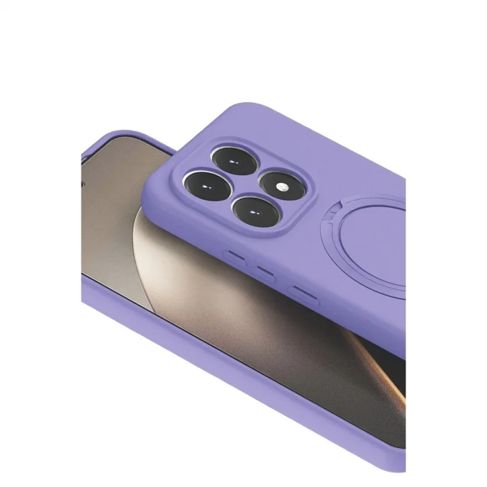 Xiaomi Mi 15t Regal Magsafe Standlı Kapak - Lila