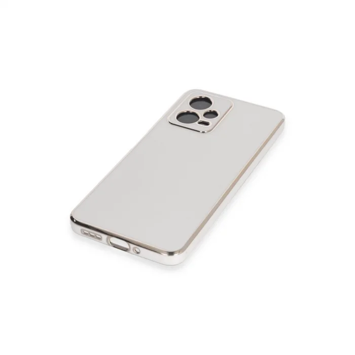 Xiaomi Poco X5 5g Kılıf Volet Silikon - Beyaz