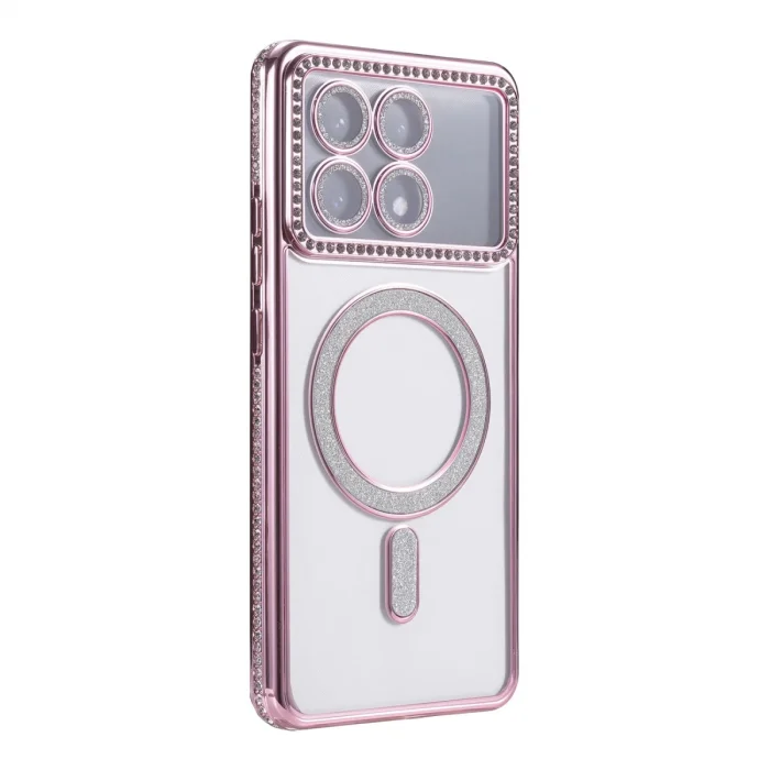 Xiaomi Poco X6 Pro Joke Simli Magneticsafe Kılıf - Pembe