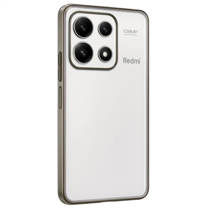 Xiaomi Poco X6 Pro Kılıf Razer Lensli Silikon - Gold