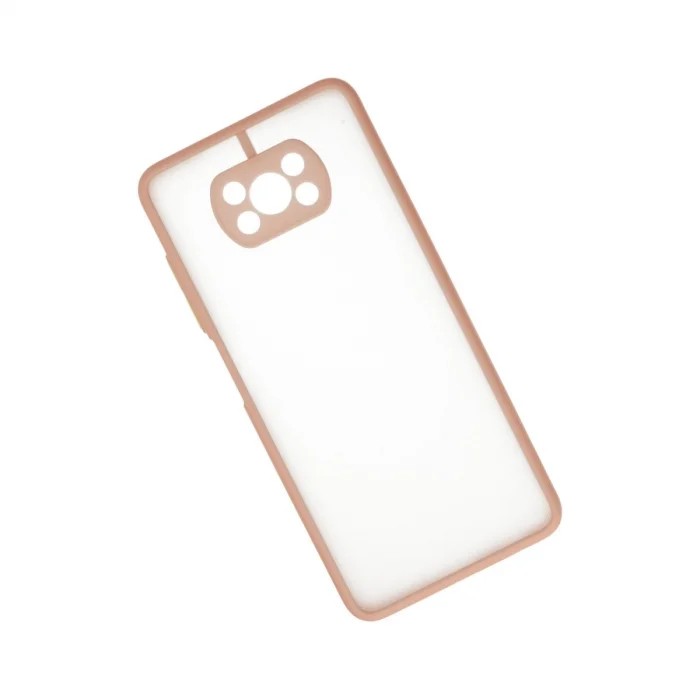 Xiaomi Pocophone X3 Kılıf Montreal Silikon Kapak - Pembe