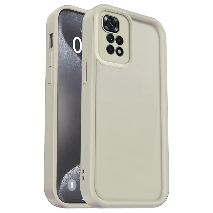 Xiaomi Redmi 10 2022 Kılıf Viera Silikon - Krem