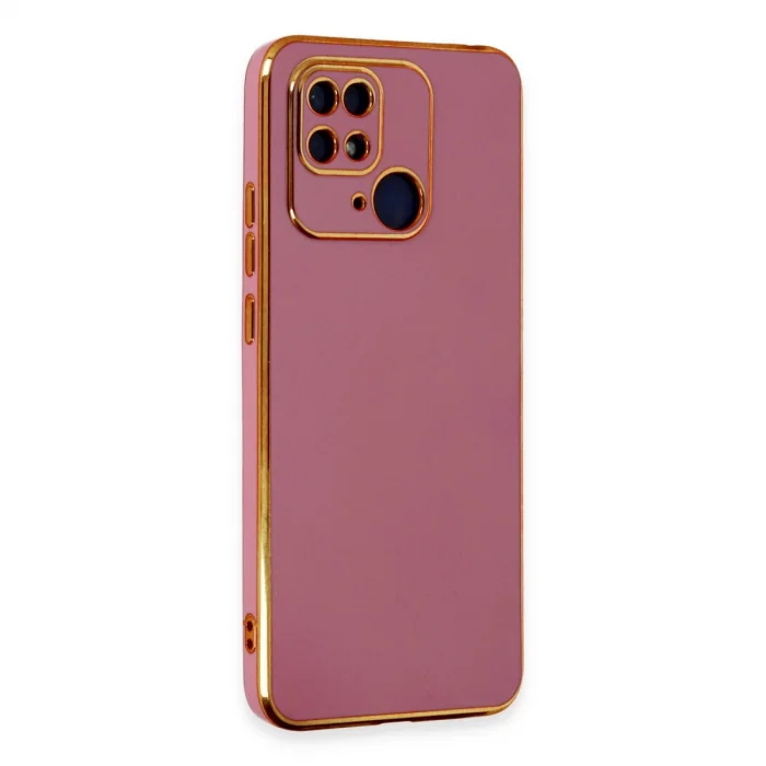 Xiaomi Redmi 10c Kılıf Volet Silikon - Kırmızı