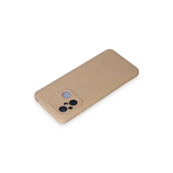 Xiaomi Redmi 12c Kılıf Nano İçi Kadife Silikon - Pudra