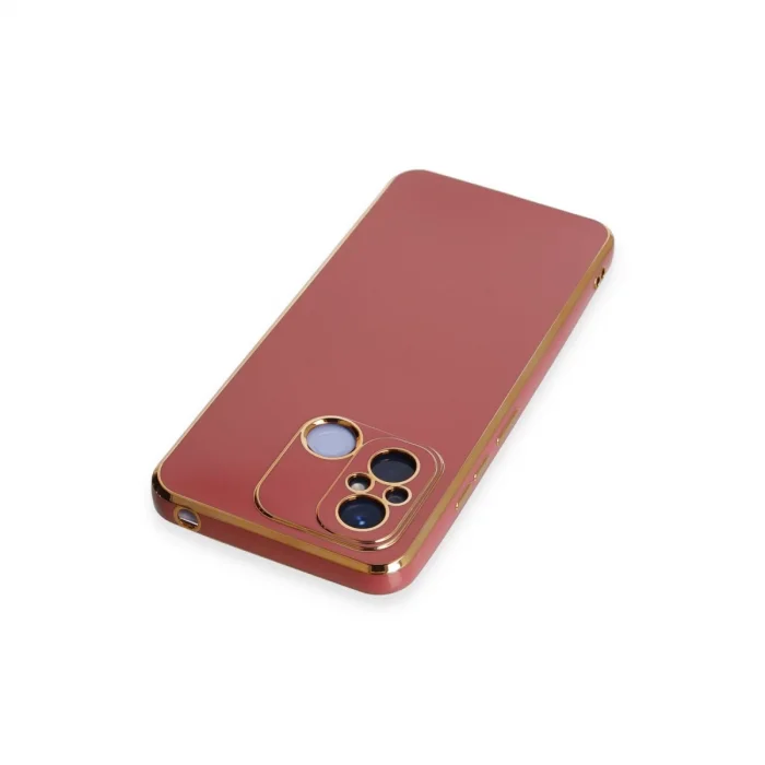 Xiaomi Redmi 12c Kılıf Volet Silikon - Kırmızı