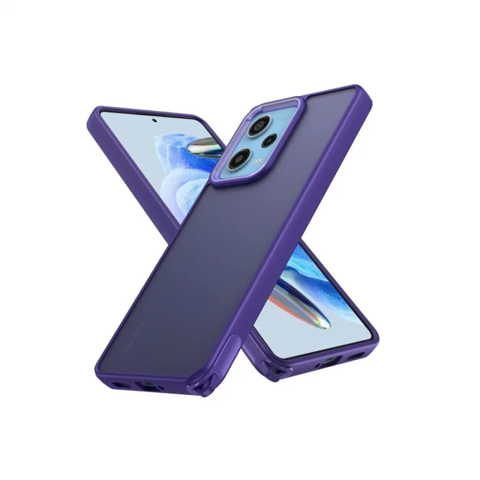 Xiaomi Redmi 13 4g Kılıf Elegant Kapak - Derin Mor