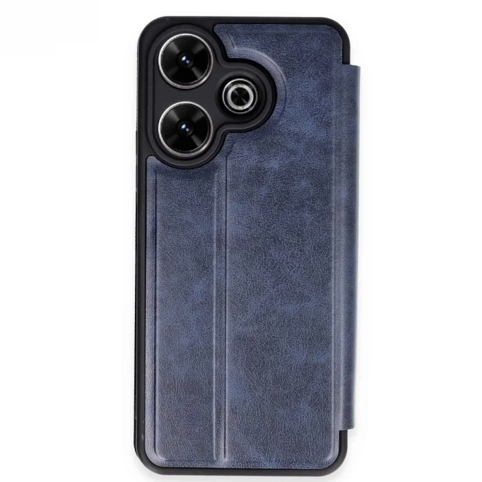 Xiaomi Redmi 13 4g Kılıf Flip Cover - Lacivert