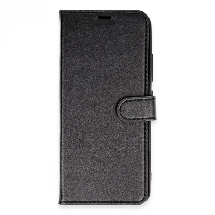 Xiaomi Redmi 13c Kılıf Trend S Plus Kapaklı Kılıf - Siyah