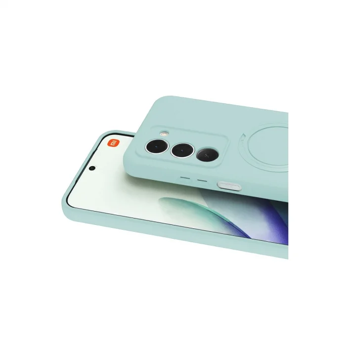Xiaomi Redmi 15 4g Regal Magsafe Standlı Kapak - Su Yeşili