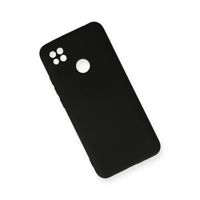 Xiaomi Redmi 9c Kılıf Nano İçi Kadife Silikon - Siyah