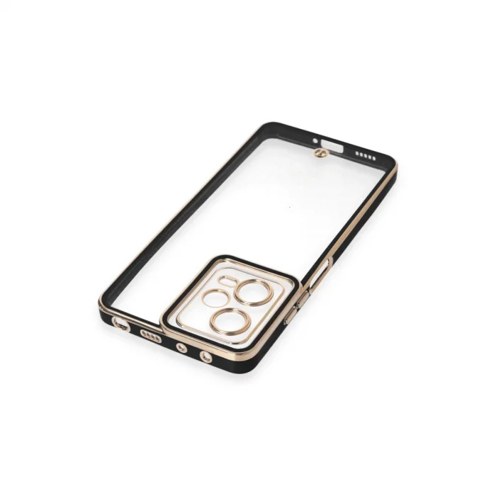Xiaomi Redmi Note 12 5g Kılıf Liva Lens Silikon - Siyah
