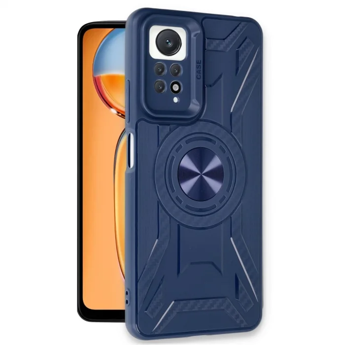 Xiaomi Redmi Note 12 Pro 4g Kılıf Lincoln Silikon - Lacivert