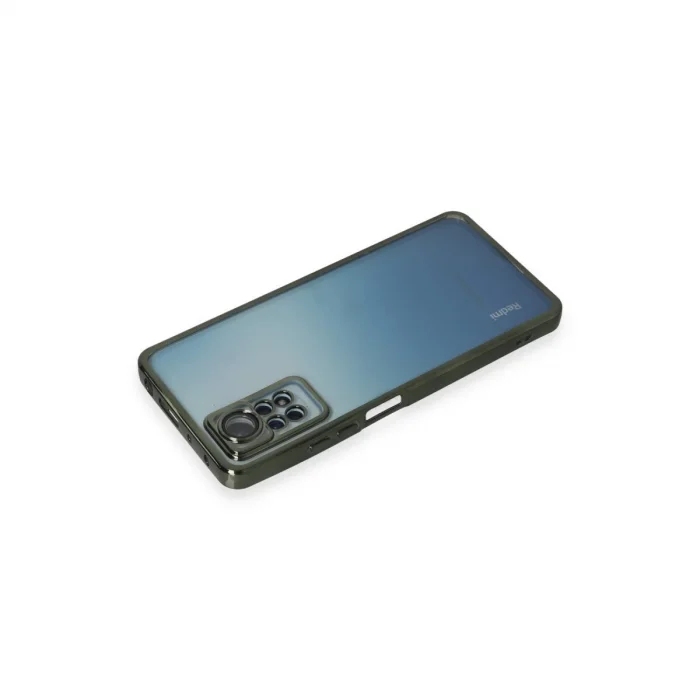 Xiaomi Redmi Note 12 Pro 4g Kılıf Razer Lensli Silikon - Yeşil