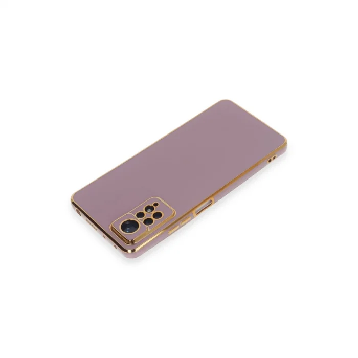 Xiaomi Redmi Note 12 Pro 4g Kılıf Volet Silikon - Mor